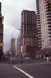 E. 86th St. and 3rd Ave. looking south, April 1985